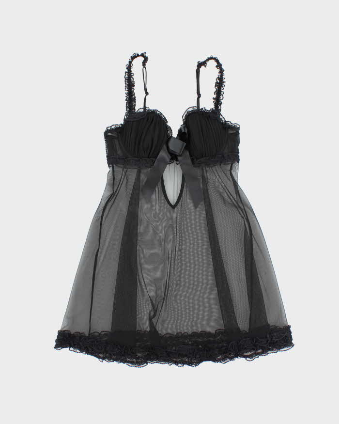 Vintage Y2k 00s La Senza Mesh Cami - XS
