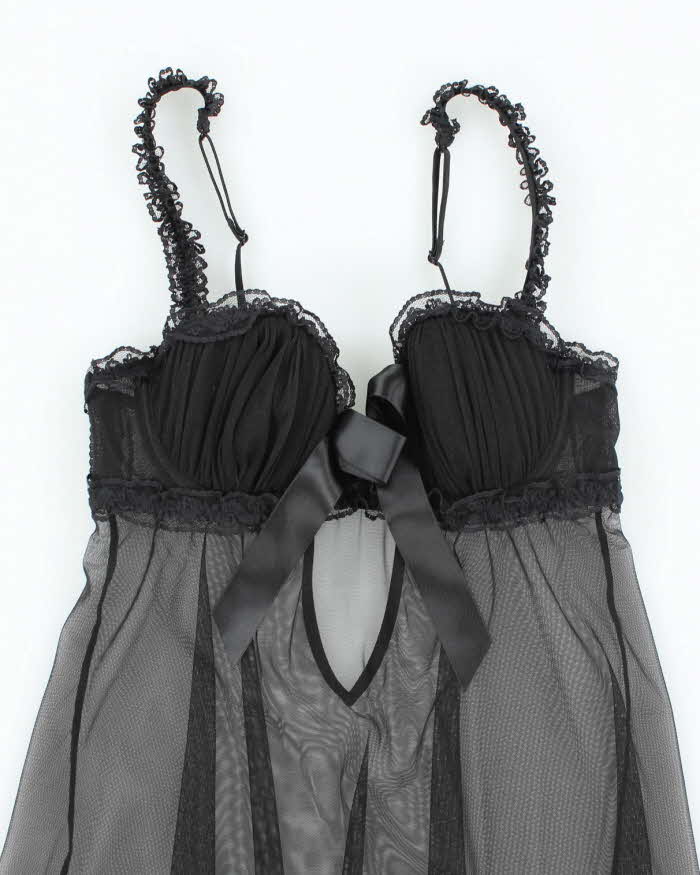 Vintage Y2k 00s La Senza Mesh Cami - XS