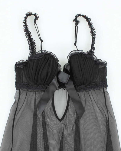 Vintage Y2k 00s La Senza Mesh Cami - XS