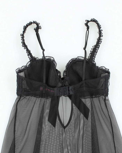 Vintage Y2k 00s La Senza Mesh Cami - XS