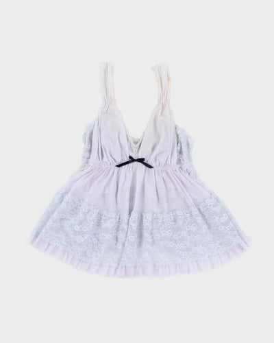 Vintage Y2k 00s Jacob Lace Tiered Cami - S