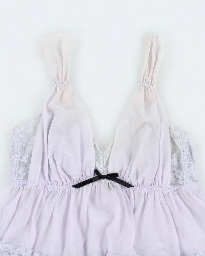 Vintage Y2k 00s Jacob Lace Tiered Cami - S