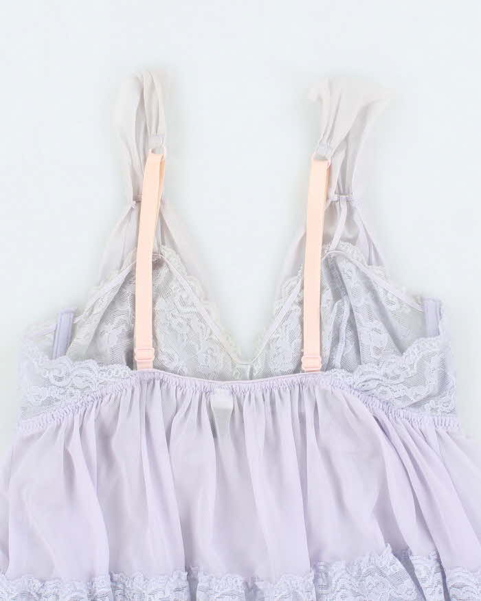 Vintage Y2k 00s Jacob Lace Tiered Cami - S