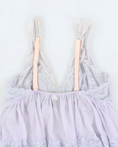 Vintage Y2k 00s Jacob Lace Tiered Cami - S