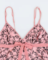 Vintage Y2k 00s Nayomi Satin Cami - M