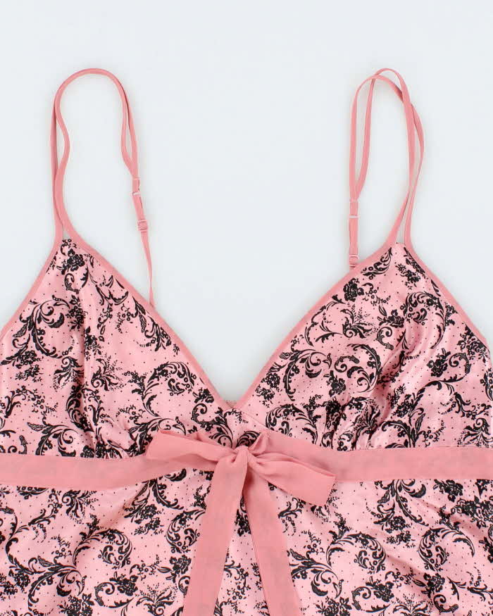 Vintage Y2k 00s Nayomi Satin Cami - M