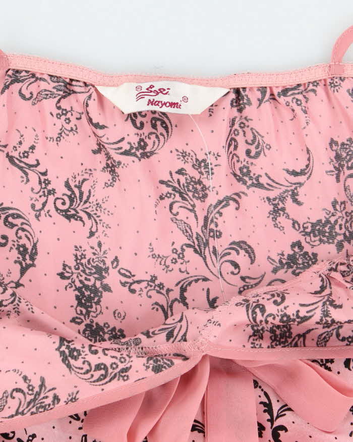 Vintage Y2k 00s Nayomi Satin Cami - M