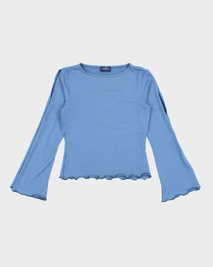 Vintage 90s Maryk & Co Cut-Out Sleeve Top - S