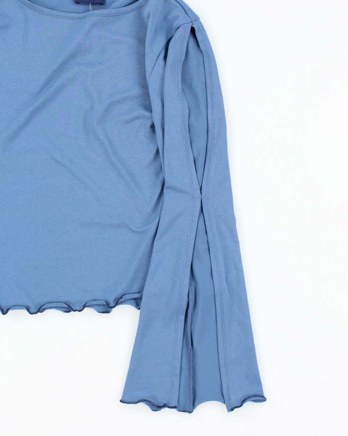 Vintage 90s Maryk &amp; Co Cut-Out Sleeve Top - S