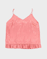 Vintage Y2k 00s Marilyn Monroe Polka Dot Satin Cami - XL