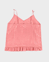 Vintage Y2k 00s Marilyn Monroe Polka Dot Satin Cami - XL