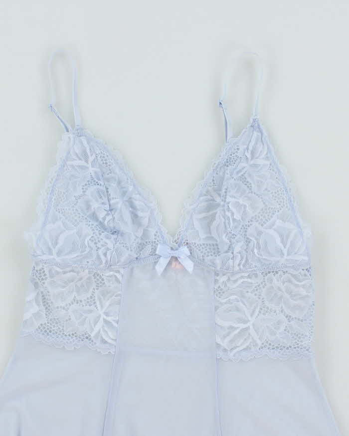 Vintage Y2k 00s La Vie En Rose Mesh Cami - XS