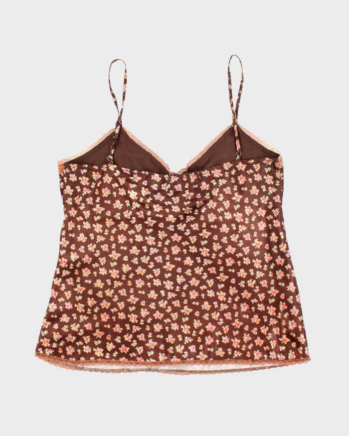 Vintage Y2k 00s Luigi Bertolli Satin Cami - M