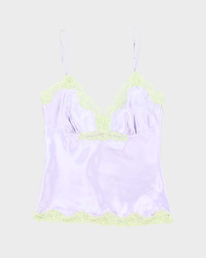 Vintage 90s Fairweather Satin Cami - S