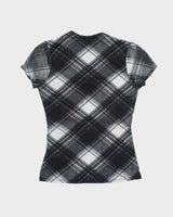 Vintage Y2k 00s Le Chateau Checked Blouse - M