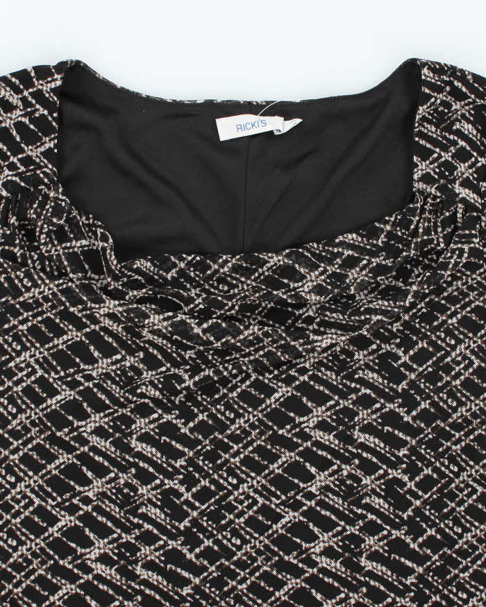 Vintage Y2k 00s Ricki's Cowl Neck Blouse - M