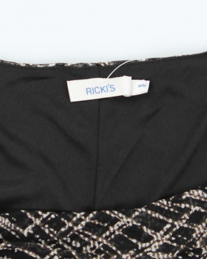 Vintage Y2k 00s Ricki's Cowl Neck Blouse - M