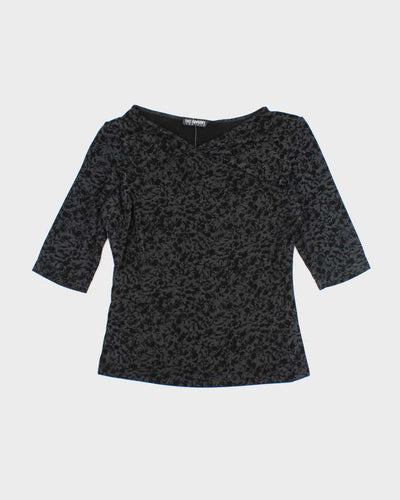 Vintage 90s Holt Renfrew Floral Top - S