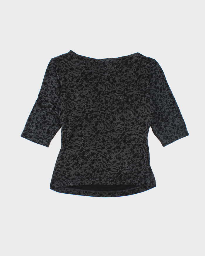 Vintage 90s Holt Renfrew Floral Top - S
