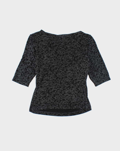Vintage 90s Holt Renfrew Floral Top - S
