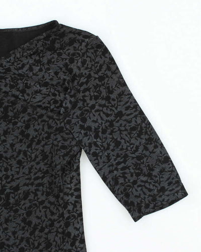 Vintage 90s Holt Renfrew Floral Top - S