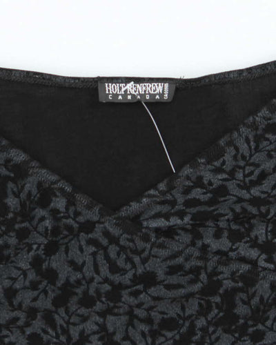 Vintage 90s Holt Renfrew Floral Top - S