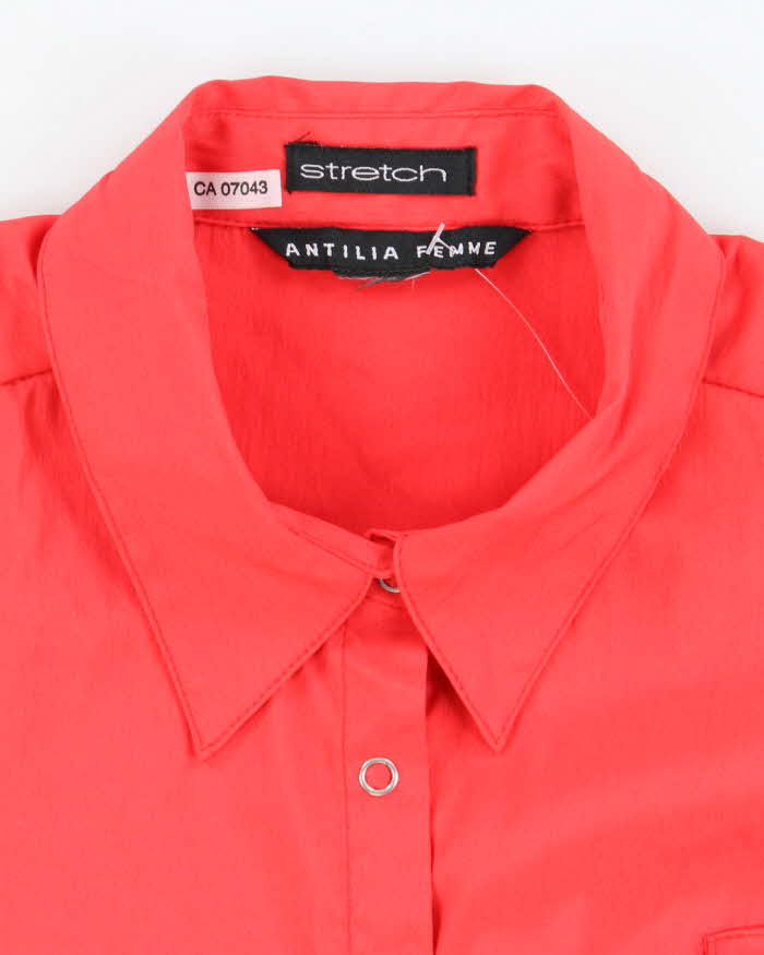 Vintage Y2k 00s Antilia Femme Buckle Blouse - M