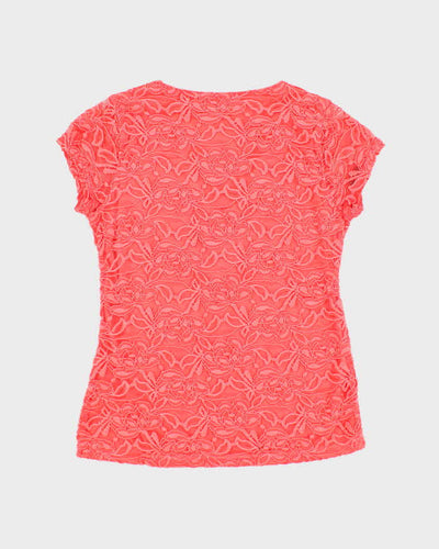 Vintage Y2k 00s Guess Lace Blouse - L