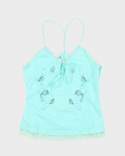 Vintage Y2k 00s Parasuco Embroidered Cami - S