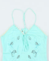 Vintage Y2k 00s Parasuco Embroidered Cami - S