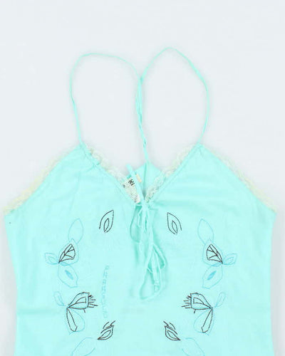 Vintage Y2k 00s Parasuco Embroidered Cami - S