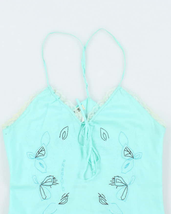Vintage Y2k 00s Parasuco Embroidered Cami - S