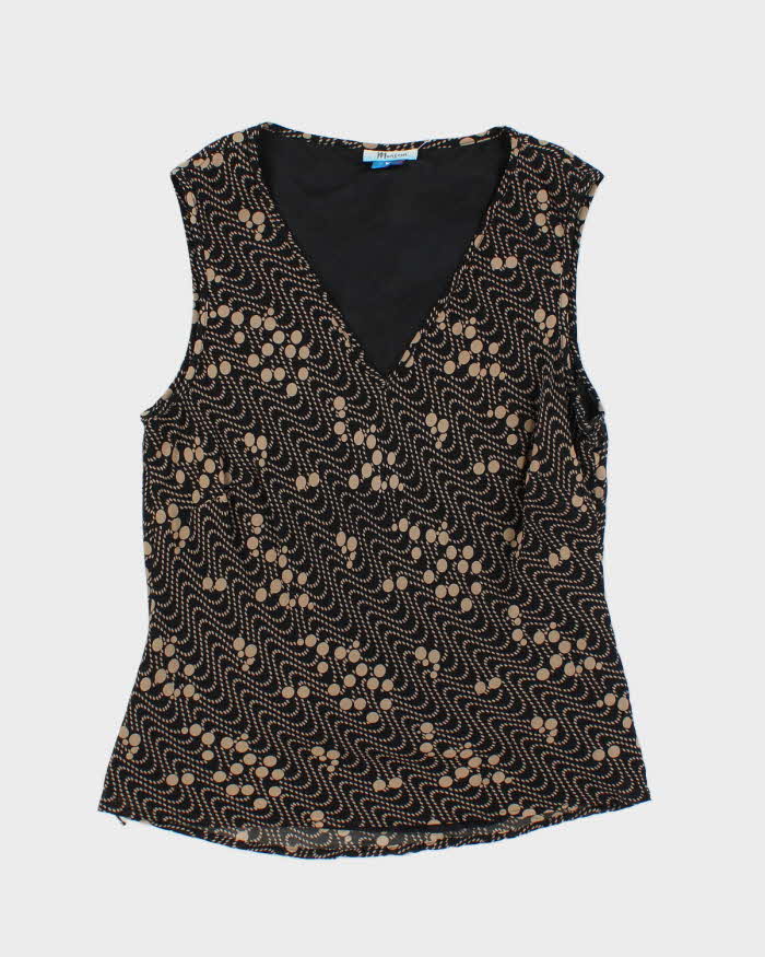 Vintage Y2k 00s Monsoon Silk Top - S