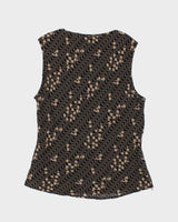 Vintage Y2k 00s Monsoon Silk Top - S