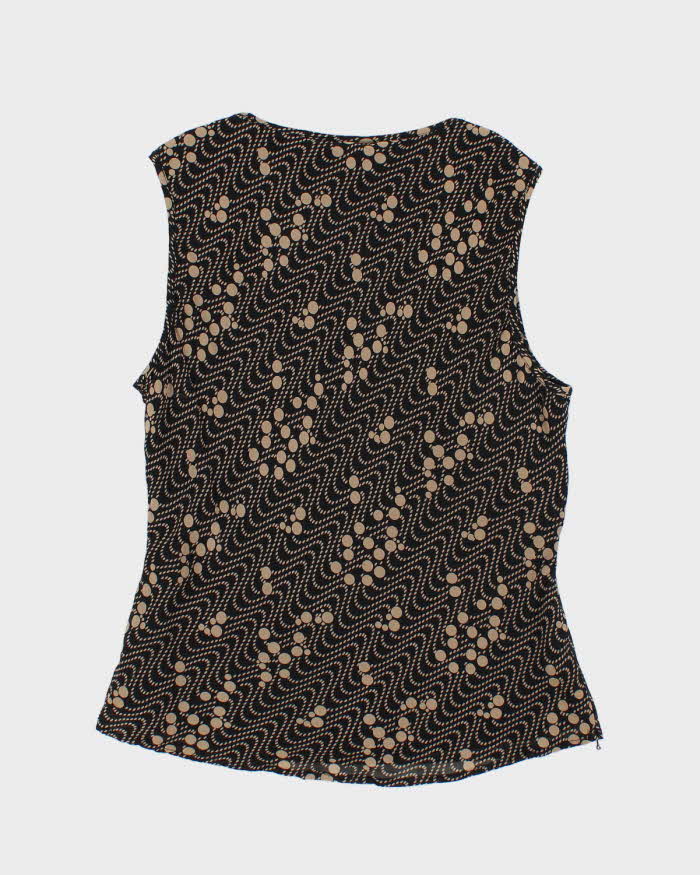 Vintage Y2k 00s Monsoon Silk Top - S