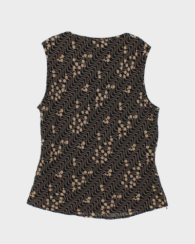 Vintage Y2k 00s Monsoon Silk Top - S