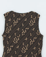 Vintage Y2k 00s Monsoon Silk Top - S
