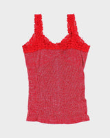Vintage Y2k 00s Runners Glitter Cami - S