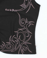 Vintage Y2k 00s Cool &amp; Boon Ruched Top - S