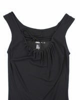 Vintage Y2k 00s DKNY Black Mesh Cami - S