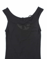 Vintage Y2k 00s DKNY Black Mesh Cami - S
