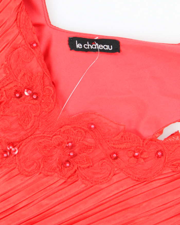 Vintage Y2k 00s Le Chateau Plisse Cami - S