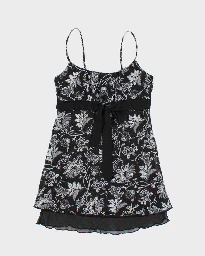 Vintage Y2k 00s Thanx Floral Cami - XS