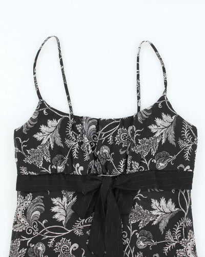 Vintage Y2k 00s Thanx Floral Cami - XS
