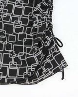Vintage Y2k 00s Le Chateau Ruched Side Top - S