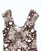 Vintage Y2k 00s Suzy Pattern Top - S