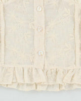 Vintage Y2k 00s YI Duo Milkmaid Top - S