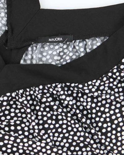 Vintage Y2k 00s Majora Polka Dot Top - M