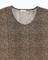 Vintage Y2k 00s Susan Lawrence Leopard Print Top - XL