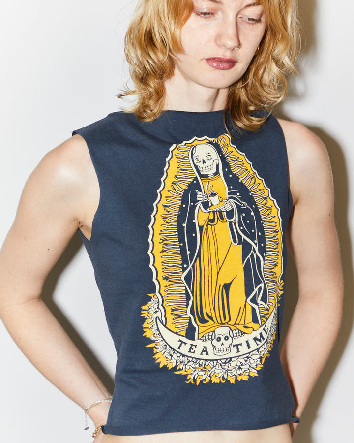 Rokit Originals Rework Slash Tank - S